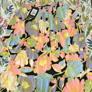 WhoWhatWear Floral Multicolor Dress